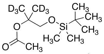 1-[(tert-Butyldimethylsilyl)oxy]-2-methyl-2-acetoxypropanol-d6