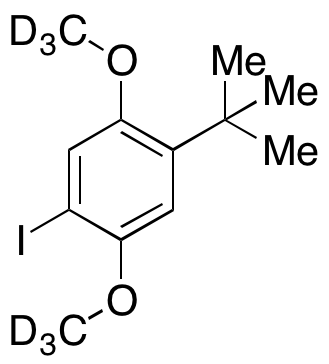 1-(1,1-Dimethylethyl)-4-iodo-2,5-dimethoxy-benzene-d6