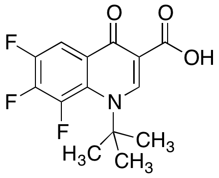 1-(1,1-Dimethylethyl)-6,7,8-trifluoro-1,4-dihydro-4-oxo-3-quinolinecarboxylic Acid