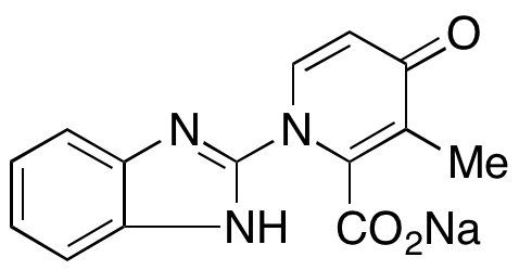 1-(1H-Benzo[d]imidazol-2-yl)-3-methyl-4-oxo-1,4-dihydropyridine-2-carboxylic acid Sodium Salt