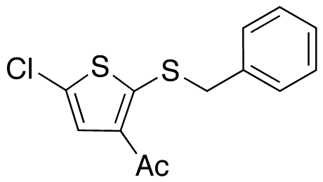 1-(2-(Benzylthio)-5-chlorothiophen-3-yl)ethanone