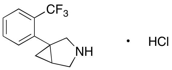 1-[2-(Trifluoromethyl)phenyl]-3-azabicyclo[3.1.0]hexane Hydrochloride