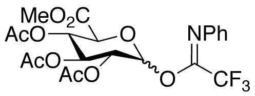 1-(2,2,2-Trifluoro-N-phenylethanimidate)-D-glucopyranuronic Acid Methyl Ester 2,3,4-Triacetate