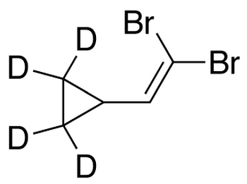 1-(2,2-Dibromoethenyl)-2,2,3,3-d4-cyclopropane