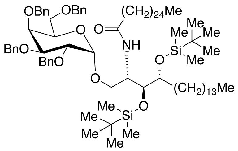 1-(2,3,4,6-Tetrakis-O-benzyl)-2,3-bis(tert-butyldimethylsilyloxy) KRN7000