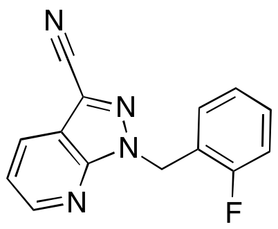 1-(2-Fluorobenzyl)-1H-pyrazolo[3,4-b]pyridine-3-carbonitrile