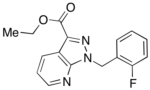 1-(2-Fluorobenzyl)-1H-pyrazolo[3,4-b]pyridine-3-carboxylic Acid Ethyl Ester