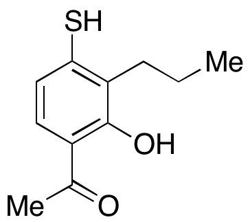 1-(2-Hydroxy-4-mercapto-3-propylphenyl)ethanone