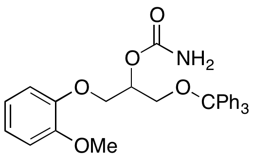 1-(2-Methoxyphenoxy)-3-(trityloxy)propan-2-yl carbamate