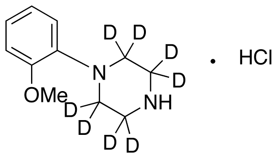 1-(2-Methoxyphenyl)piperazine-d8 Hydrochloride