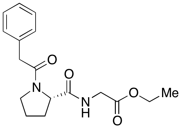 1-(2-Phenylacetyl)-L-prolylglycine Ethyl Ester