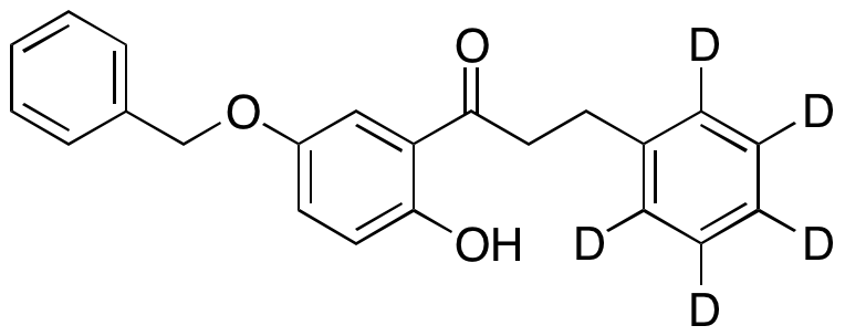 1-[2-hydroxy-5-(phenylmethoxy)phenyl]-3-phenyl-d5-1-Propanone