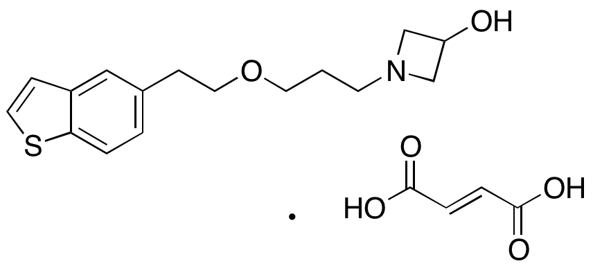 1-[3-(2-Benzo[b]thien-5-ylethoxy)propyl]-3-azetidinol (2E)-2-Butenedioate Salt