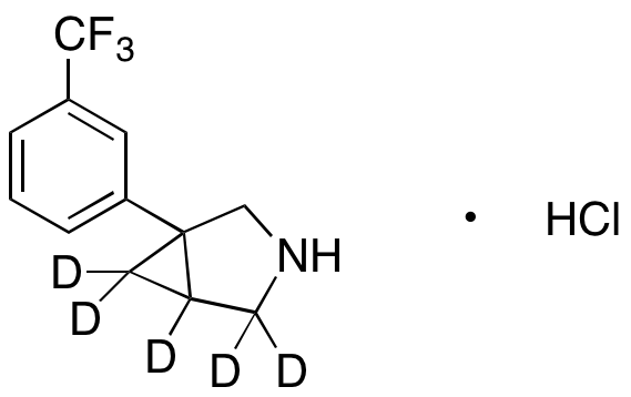 1-[3-(Trifluoromethyl)phenyl]-3-azabicyclo[3.1.0]hexane Hydrochloride-d5