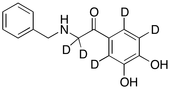 1-(3,4-Dihydroxyphenyl)-2-[(phenylmethyl)amino]-ethanone-d5