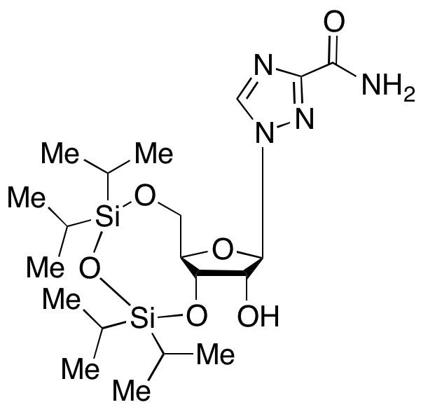 1-[3,5-O-[1,1,3,3-Tetrakis(1-methylethyl)-1,3-disiloxanediyl]-β-D-ribofuranosyl]-1H-1,2,4-triazole-3-carboxamide