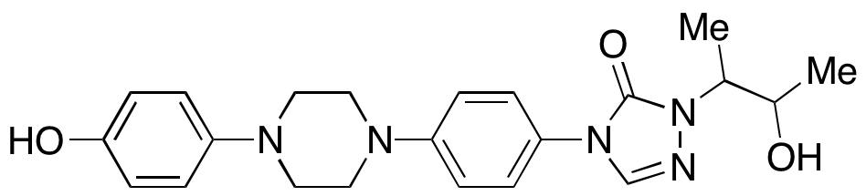 1-(3-Hydroxybutan-2-yl)-4-(4-(4-(4-hydroxyphenyl)piperazin-1-yl)phenyl)-1H-1,2,4-triazol-5(4H)-one