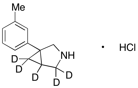 1-(3-Methylphenyl)-3-azabicyclo[3.1.0]hexane Hydrochloride-d5