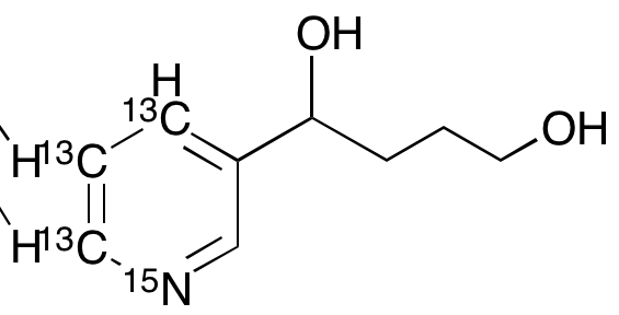 1-(3-Pyridyl-13C3, 15N)-1,4-butanediol