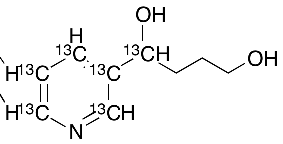 1-(3-Pyridyl-13C6)-1,4-butanediol