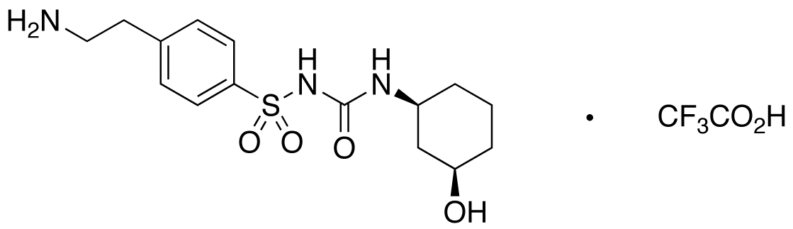 1-[4-(2-Aminoethylphenyl)sulfonyl]-3-(cis-3-hydroxycyclohexyl)urea Trifluoroacetic Acid Salt