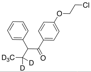 1-[4-(2-Chloroethoxy)phenyl]-2-(ethyl-d5)-2-phenylethanone