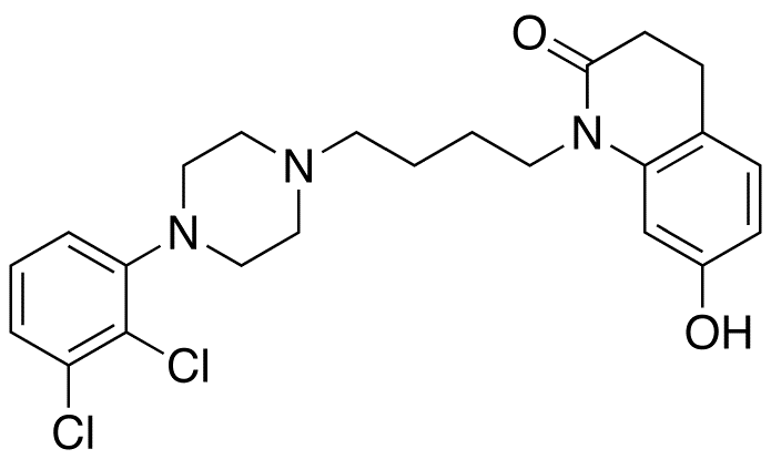 1-[4-[4-(2,3-Dichlorophenyl)piperazin-1-yl]butyl-7-hydroxy-3,4-dihydro Carbostyril (Aripiprazole Impurity)