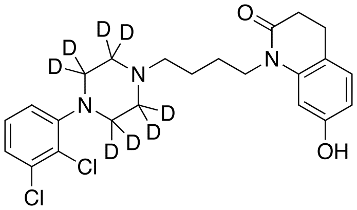 1-[4-[4-(2,3-Dichlorophenyl)piperazin-1-yl]butyl-7-hydroxy-3,4-dihydro Carbostyril-d8