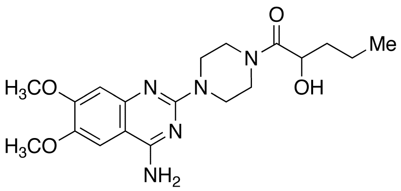 1-[4-(4-Amino-6,7-dimethoxy-2-quinazolinyl)-1-piperazinyl]-2-hydroxy-1-pentanone