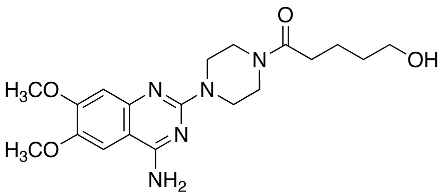 1-[4-(4-Amino-6,7-dimethoxy-2-quinazolinyl)-1-piperazinyl]-5-hydroxy-1-pentanone Hydrochloride