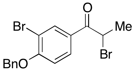 1-(4-(Benzyloxy)-3-bromophenyl)-2-bromopropan-1-one