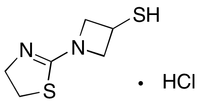 1-(4,5-Dihydro-2-thiazolyl)-3-azetidinethiol Hydrochloride