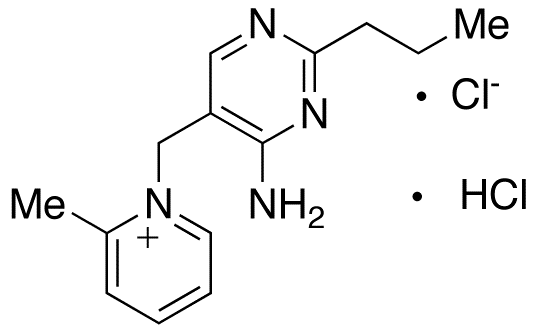 1-(4-Amino-2-n-propyl-5-pyrimidinylmethyl)-2-methylpyridinium Chloride Hydrochloride