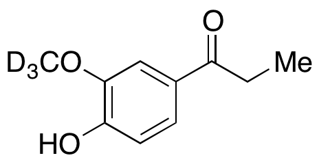 1-(4-Hydroxy-3-methoxyphenyl)-1-propanone-d3