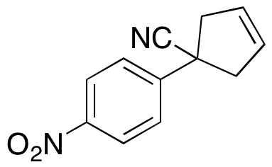 1-(4-Nitrophenyl)cyclopent-3-enecarbonitrile