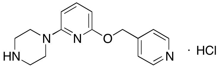 1-(6-(Pyridin-4-ylmethoxy)pyridin-2-yl)piperazine Hydrochloride