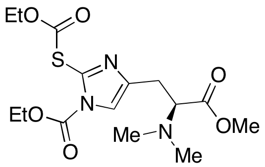 1-(Ethoxycarbonyl)-2-[(ethoxycarbonyl)thio]-N,N-dimethyl-L-histidine Methyl Ester