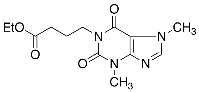 1-(Ethyl-3-carboxypropyl)-3,7-dimethylxanthine