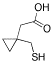 1-(Mercaptomethyl)cyclopropaneacetic Acid