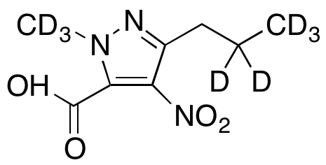 1-(Methyl-d3)-4-nitro-3-(2,2,3,3,3-D5-propyl)-1H-pyrazole-5-carboxylic Acid