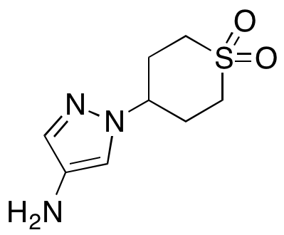 1-(Tetrahydro-1,1-dioxido-2H-thiopyran-4-yl)-1H-pyrazol-4-amine