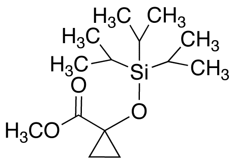 1-(Triisopropylsilyloxy)cyclopropylcarboxylic Acid Methyl Ester