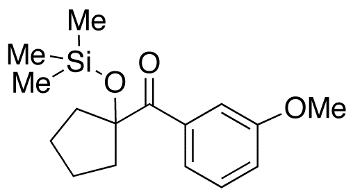 1-(Trimethylsilyloxy)-1-cyclopentyl-3-(methoxyphenyl)-methanone