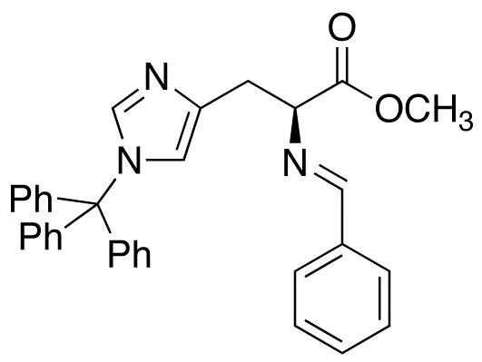 1-(Triphenylmethyl)-N-(phenylmethylene)-L-histidine Methyl Ester