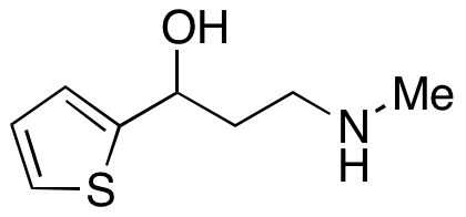 1-β-Hydroxy-1-(2-thienyl)-3-methylaminopropane