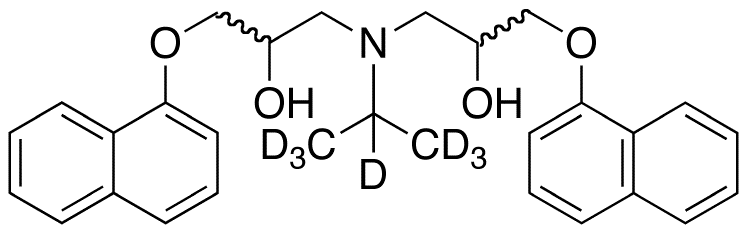 1,1’-[(1-Methylethyl)imino]bis[3-(1-naphthalenyloxy)-2-propanol-d7