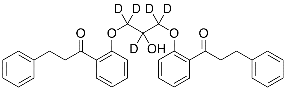 1,1’-[Hydroxypropane-1,3-diylbis(oxy-2,1-phenylene)]bis(3-phenylpropan-1-one)-d5