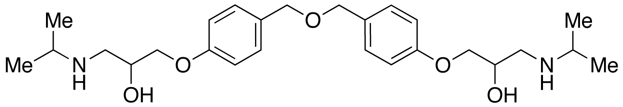 1,1’-[Oxybis(methylene-4,1-phenyleneoxy)]bis[3-[(1-methylethyl)amino]-2-propanol Fumarate (Bisoprolol Fumarate Impurity)