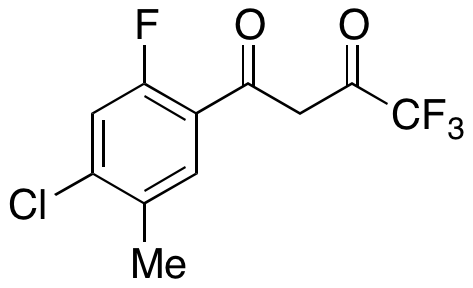 1,1,1-Trifluoro-4-(4-chloro-2-fluoro-5-methylphenyl)-2,4-butanedione