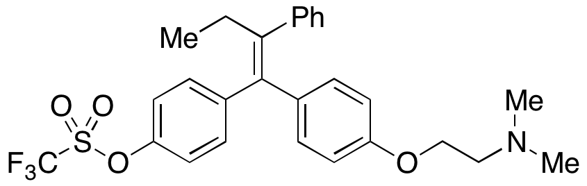 1,1,1-Trifluoromethanesulfonic Acid  (E)-4-[1-[4-[2-(Dimethylamino)ethoxy]phenyl]-2-phenyl-1-buten-1-yl]phenyl Ester